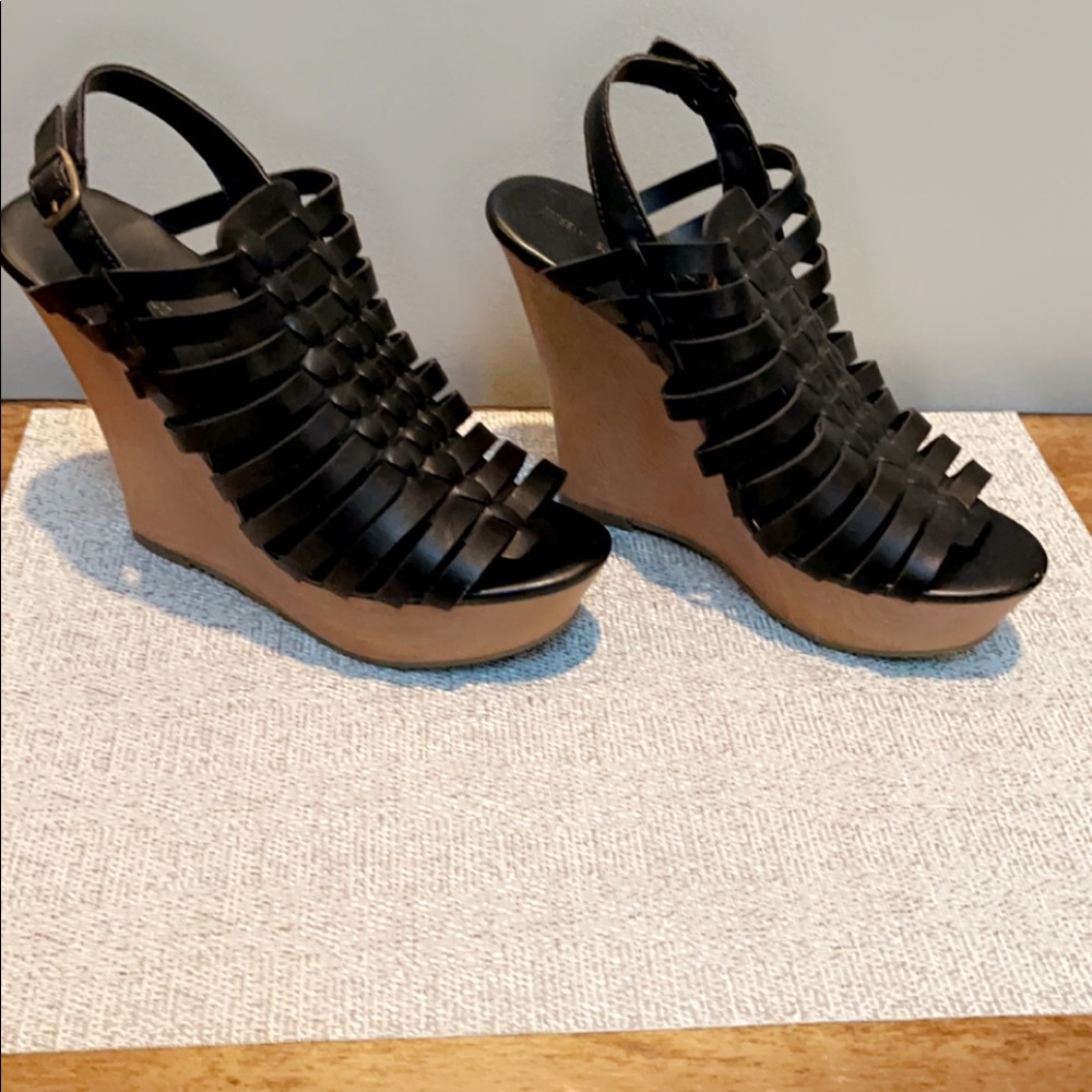 Platform Sandals Black
